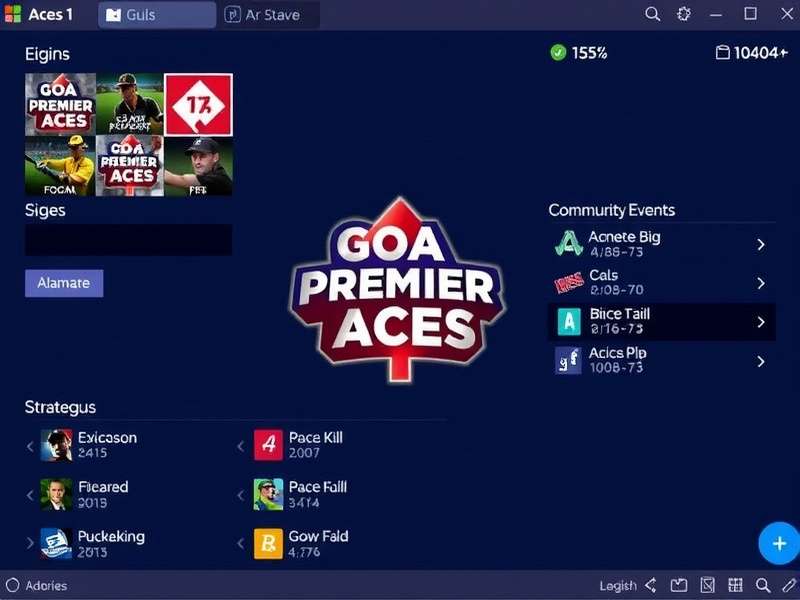 Goa Premier Aces Game Interface